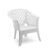 Ipae-Progarden Lario Chair White 72x72x76cm